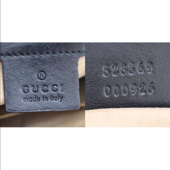 Authentic Gucci Marmont black leather crossbody bag - Picture 12 of 12